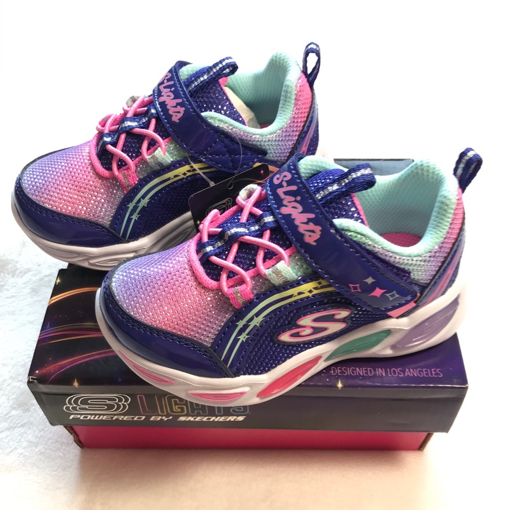 Skechers Light Up Shoes For Toddler Girls NWT